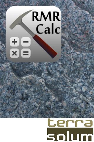 RMR Calc Screen 1