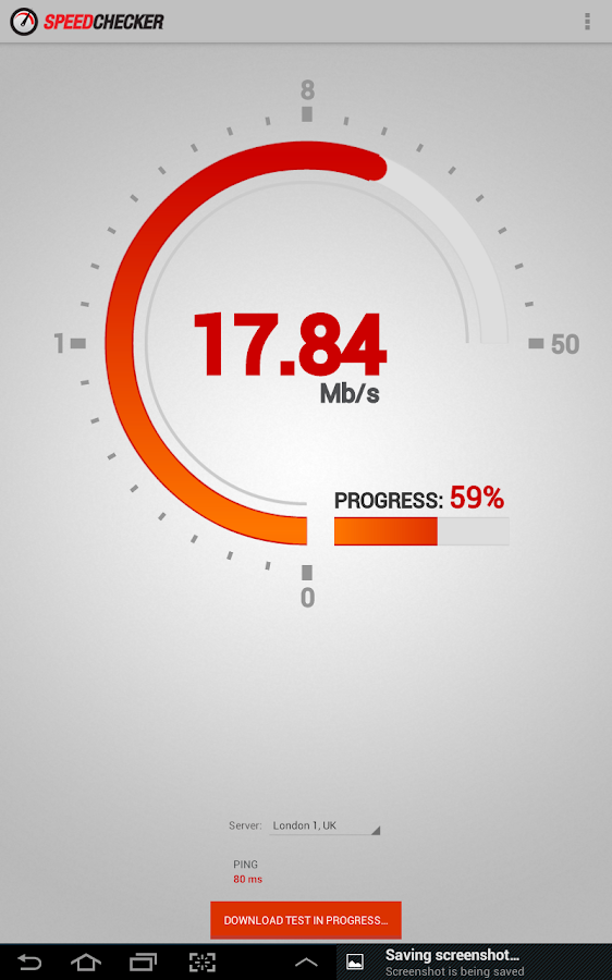 Internet Speed Test 3G,4G,Wifi - screenshot