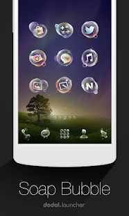 Soap Bubble Dodol Theme