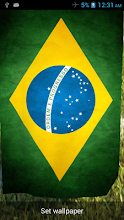 Brazil 3D Flag Live Wallpaper APK Download for Android