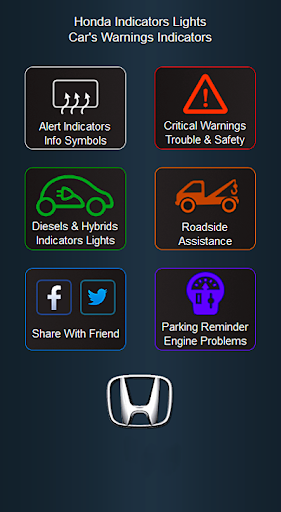 免費下載交通運輸APP|Honda Cars Indicators Lights app開箱文|APP開箱王