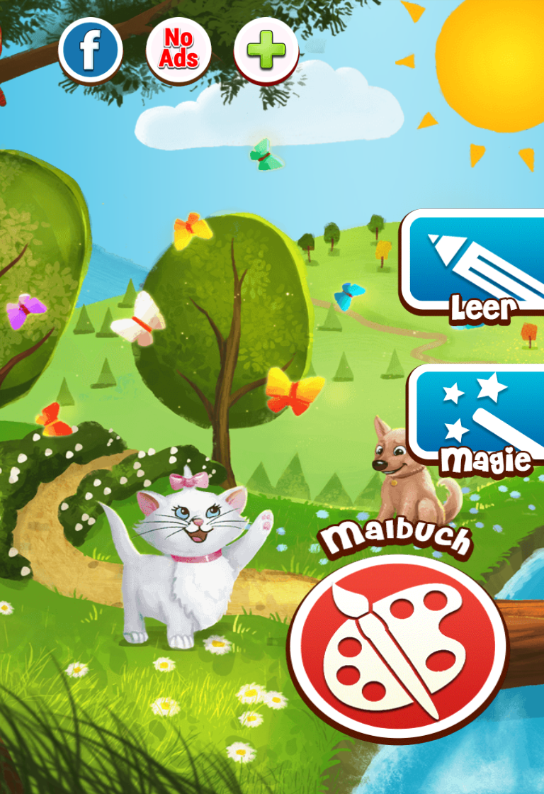 Android application Animal Coloring Pages screenshort