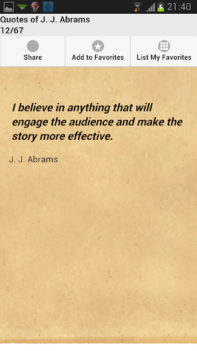 Quotes of J. J. Abrams