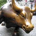 wallpaper Wall Street Bull logo