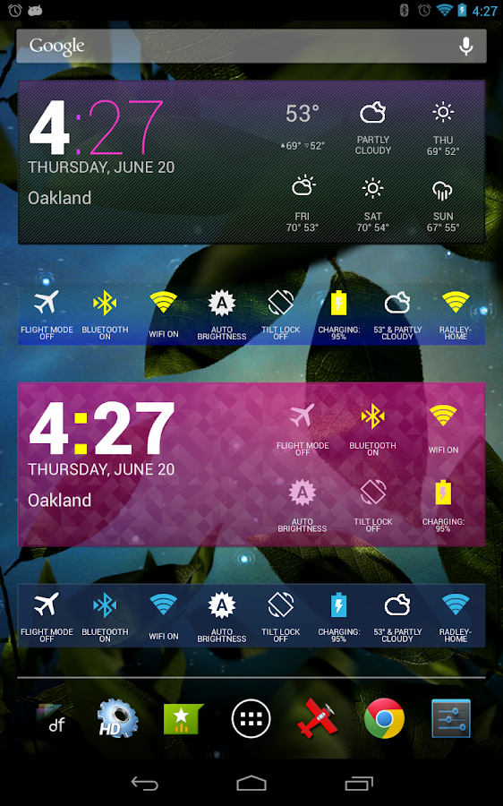 Colourform (HD Widgets Theme) - screenshot