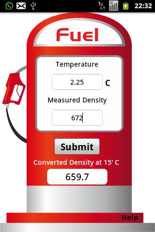 Fuel Density converter