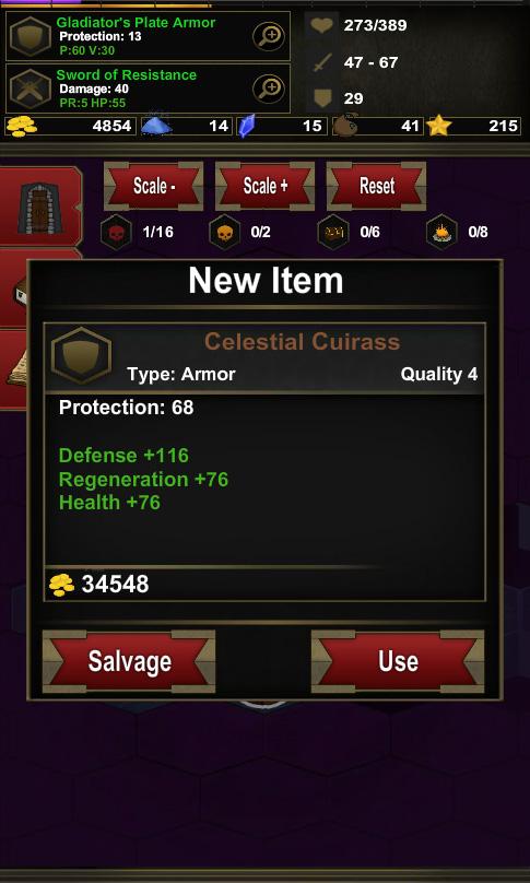 Dungeon Adventure: Heroic Ed. Screen 3
