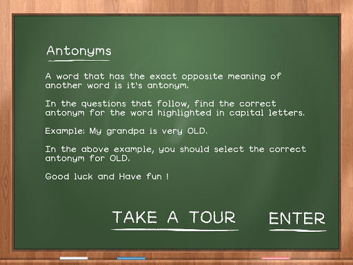 Antonyms For Kids