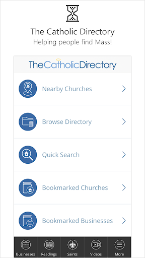 Catholic Directory Mass Times