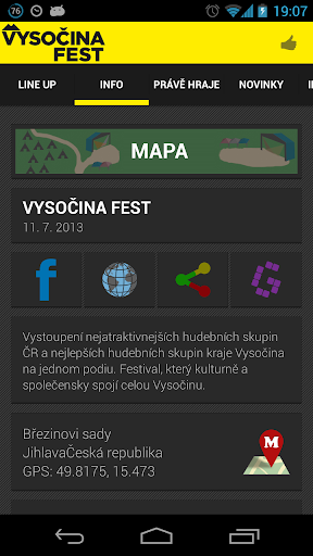 【免費音樂App】Vysočina fest-APP點子