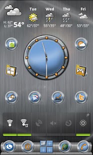 How to mod Metal Buttons:Blue Clock patch 1.1 apk for bluestacks