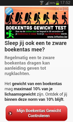Boekentas Gewicht Test NL