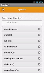 Free Spanish 1 Vocabulary APK