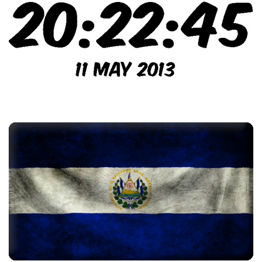 El Salvador Digital Clock LOGO-APP點子