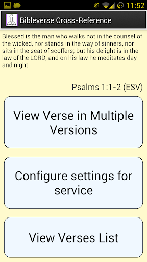 Scripture Cross Reference