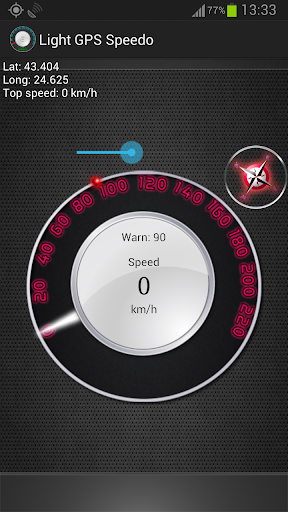 免費下載交通運輸APP|光のGPSスピードメーター：時速/マイル app開箱文|APP開箱王