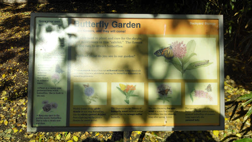 Butterfly Garden Placard