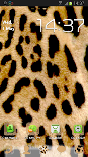 How to install Leopard Theme for GO Launcher 3.0 mod apk for pc