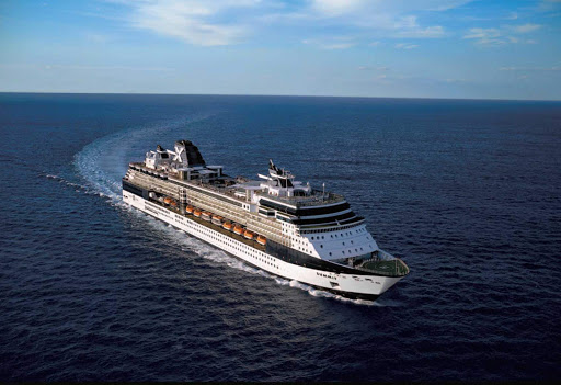 Celebrity_Summit_at_sea - Celebrity Summit typically winters in the southern Caribbean, summers in Bermuda and makes calls to Canada and New England in the fall.