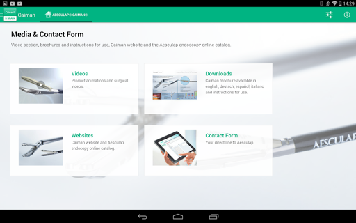 【免費醫療App】Aesculap® Caiman®-APP點子