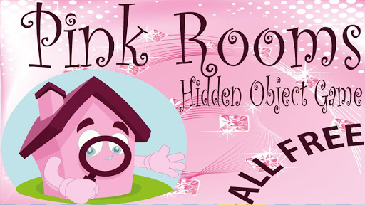 Pink Rooms Hidden Object Game