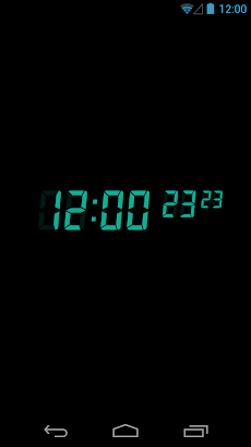 0 01秒デジタル時計 Androidアプリ Applion