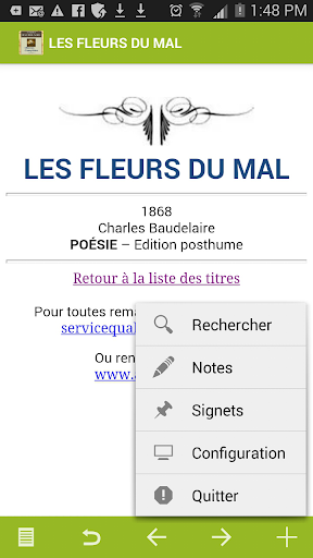 【免費書籍App】Baudelaire : Oeuvres complètes-APP點子