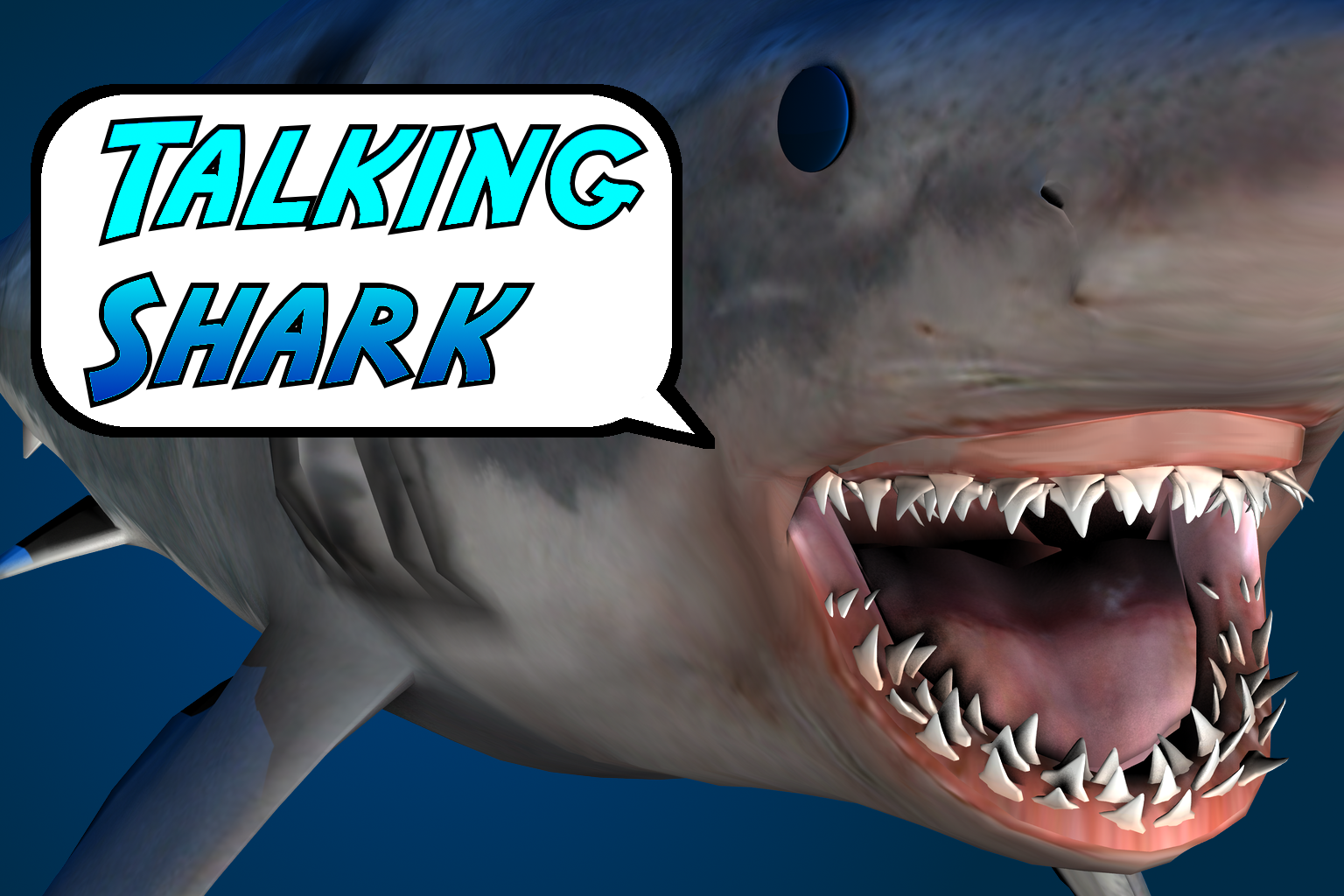 Android application Talking Shark screenshort