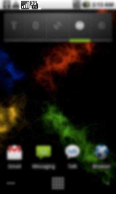3Gアンテナ表示 Screen 3