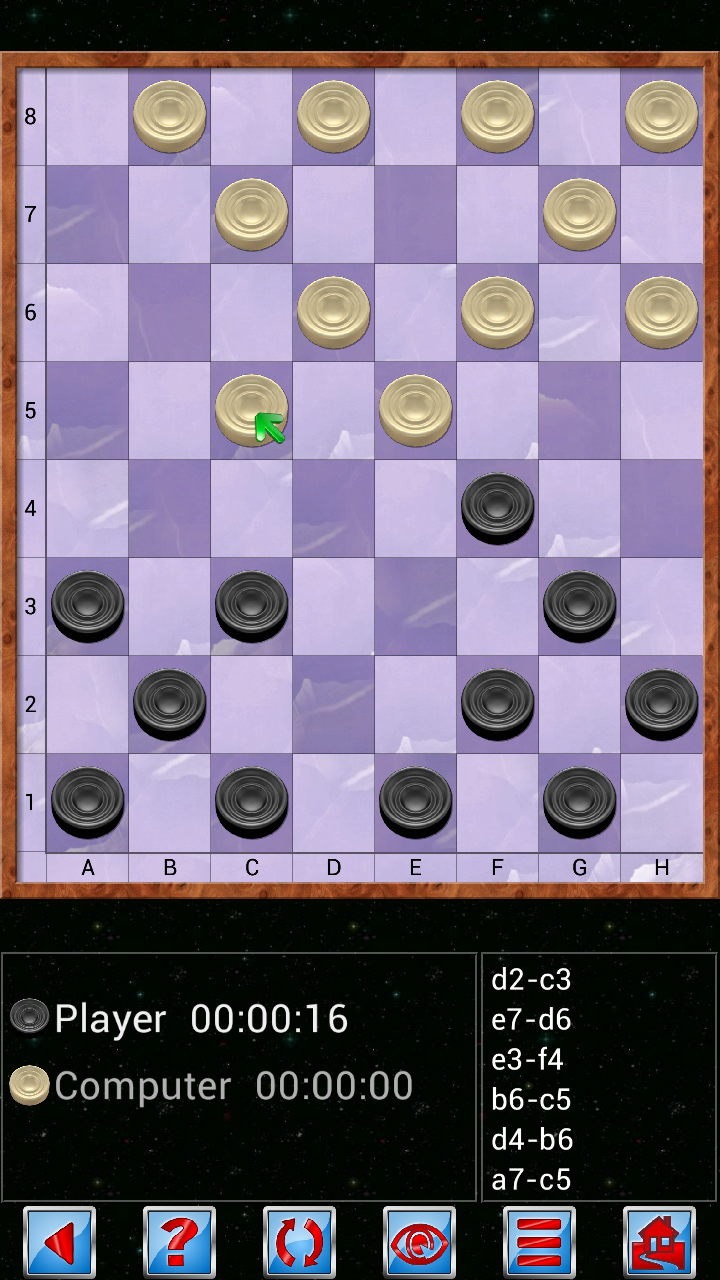 Android application Checkers  V+ screenshort