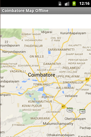 Coimbatore City Maps Offline