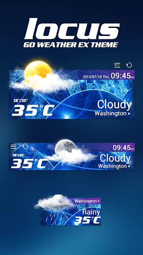 LOCUS THEME GO WEATHER EX
