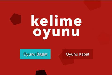 Kelime Oyunu