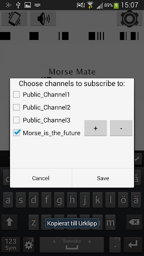 【免費通訊App】Morse Mate-APP點子