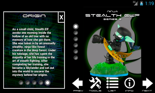 Skylanders Database - screenshot thumbnail