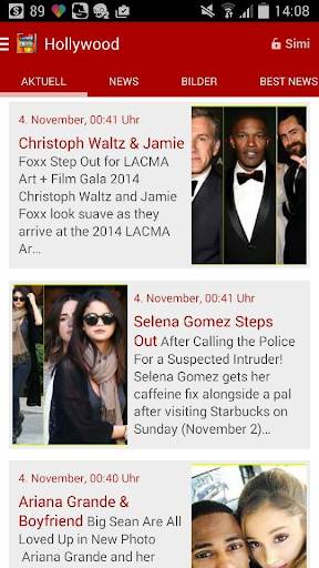 【免費新聞App】Hollywood - News-APP點子