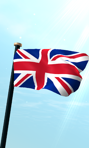 UK Flag 3D Live Wallpaper