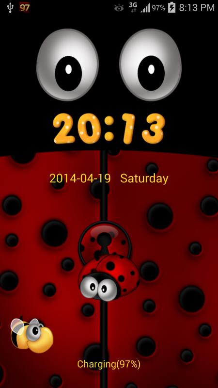 GO Locker: Ladybug Screen 3