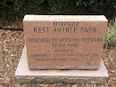 Rest Awhile Park Memorial