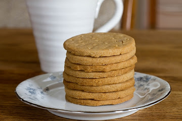 Digestive Biscuits, aka Whole Wheat Shortbread