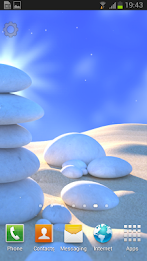 White Stone Live Wallpaper poster 2