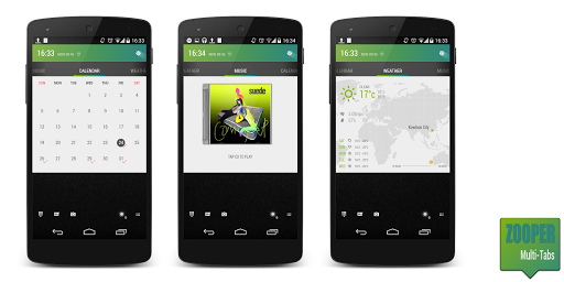 【免費個人化App】Multi-Tabs - Zooper Skin Theme-APP點子