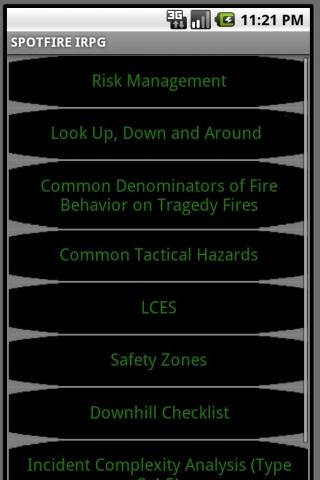 IRPG-FULL WILDLAND FIREFIGHTER Screen 3