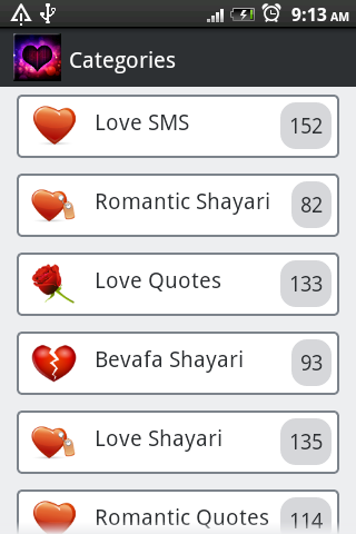 Love SMS Collection