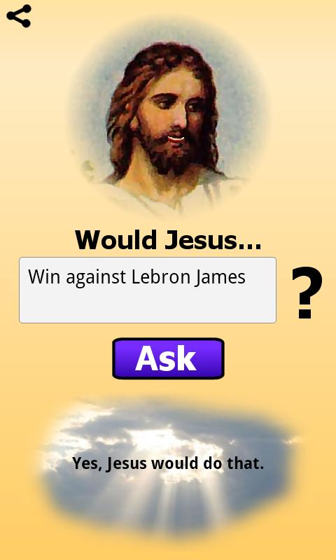 What Would Jesus Do? Screen 3