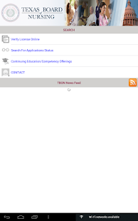 Texas Board of Nursing Mobile Screenshots 0