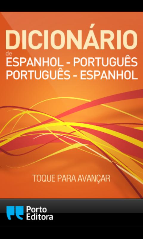 Android application Dicionário Espanhol-Português screenshort