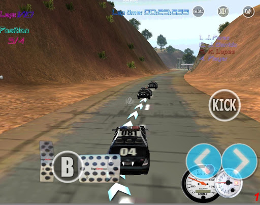 Police Car Race Simulator 3D