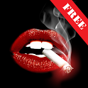 Smoking cigarettes. Cool. icon