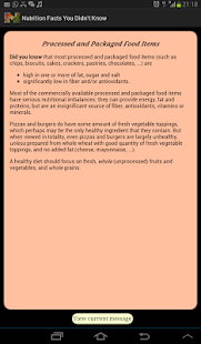 Nutrition Facts You Didnt Know Screenshots 0